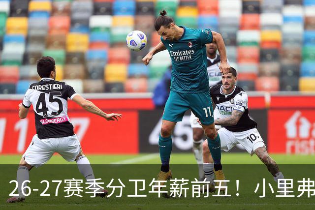 26-27赛季分卫年薪前五！小里弗斯上榜，爱德华兹仅第四